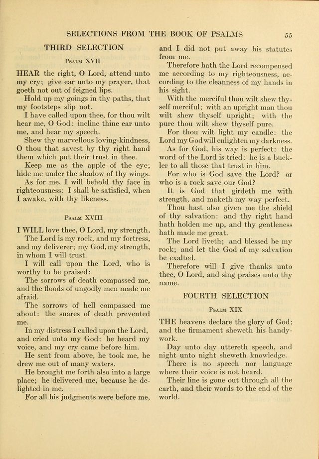 Services for Congregational Worship. The New Hymn and Tune Book page 55