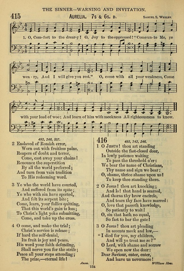 The Seventh-Day Adventist Hymn and Tune Book: for use in divine worship page 134