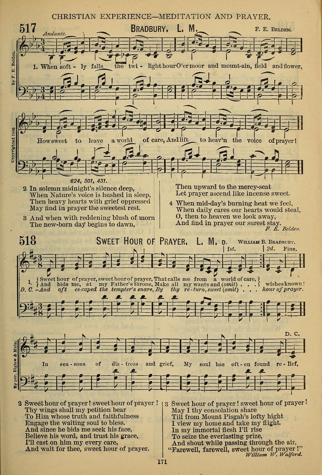The Seventh-Day Adventist Hymn and Tune Book: for use in divine worship page 171
