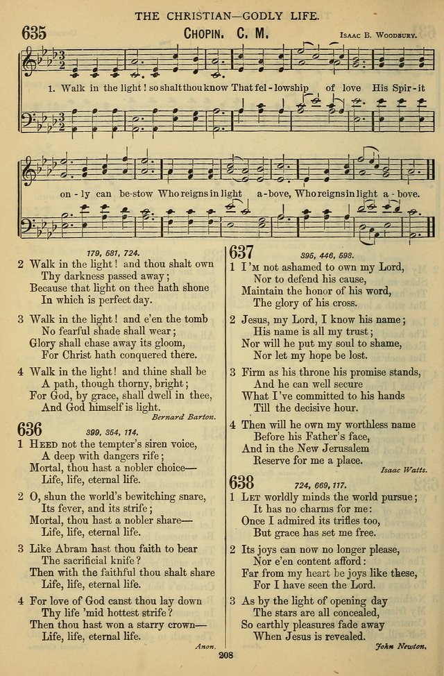 The Seventh-Day Adventist Hymn and Tune Book: for use in divine worship page 208