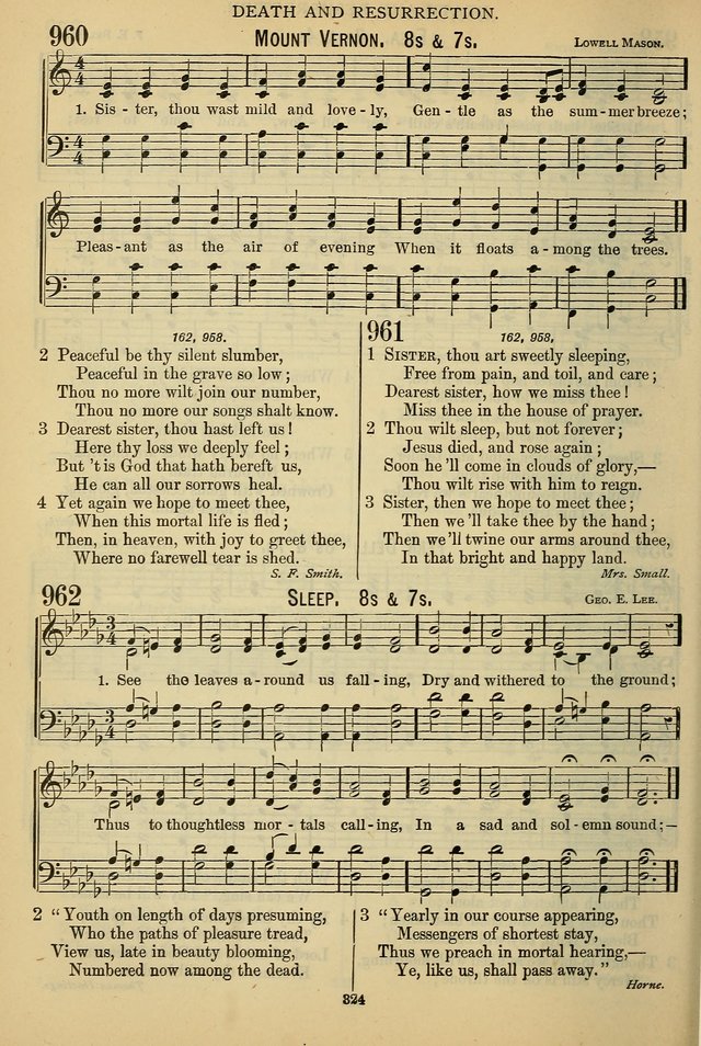 The Seventh-Day Adventist Hymn and Tune Book: for use in divine worship page 324