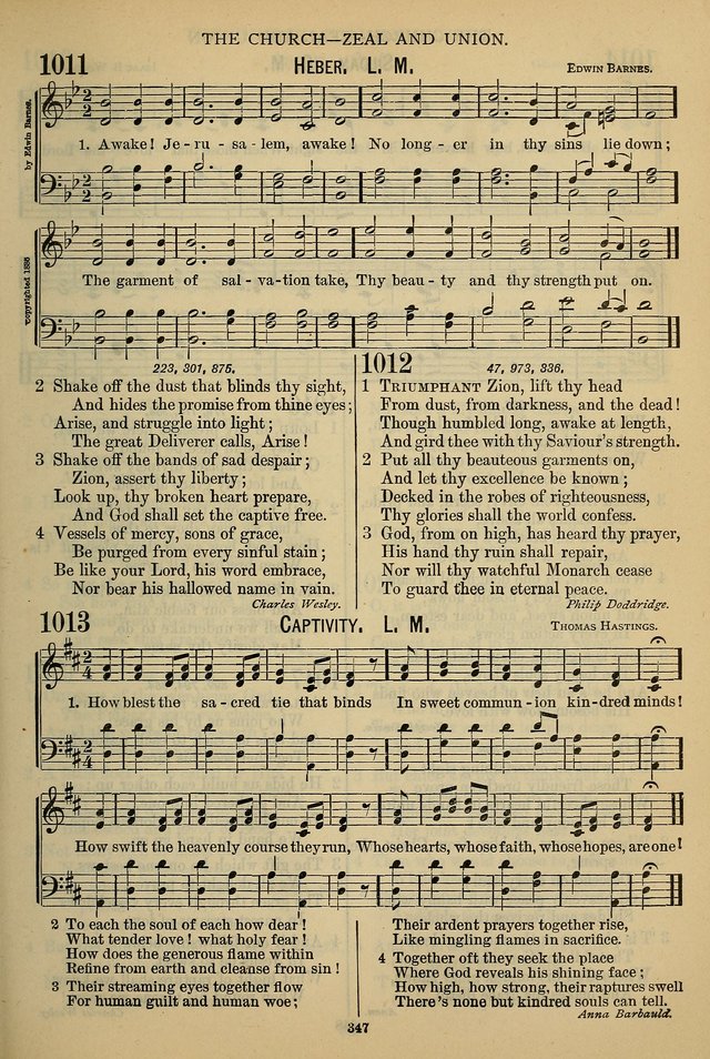 The Seventh-Day Adventist Hymn and Tune Book: for use in divine worship page 347