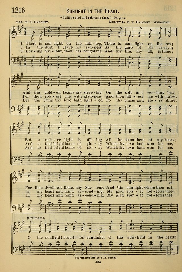 The Seventh-Day Adventist Hymn and Tune Book: for use in divine worship page 434