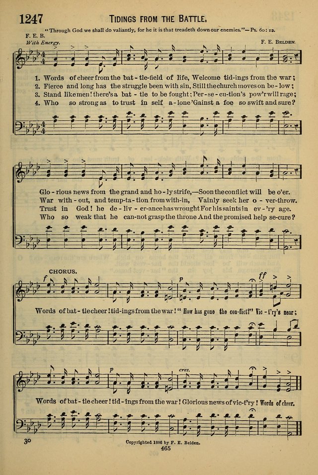 The Seventh-Day Adventist Hymn and Tune Book: for use in divine worship page 465
