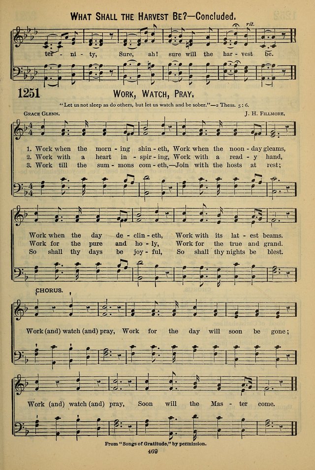 The Seventh-Day Adventist Hymn and Tune Book: for use in divine worship page 469