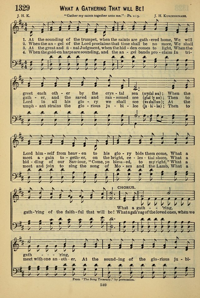 The Seventh-Day Adventist Hymn and Tune Book: for use in divine worship page 540