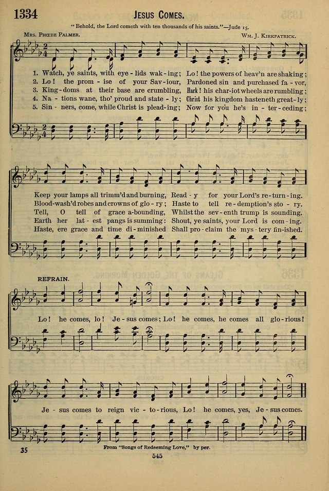 The Seventh-Day Adventist Hymn and Tune Book: for use in divine worship page 545