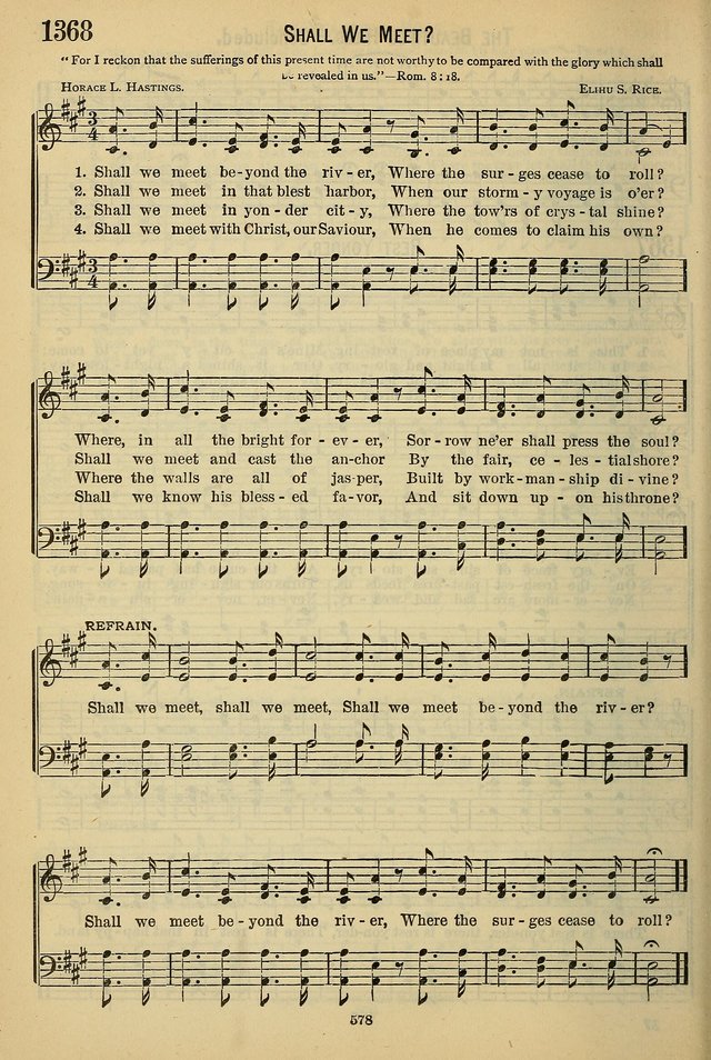 The Seventh-Day Adventist Hymn and Tune Book: for use in divine worship page 578
