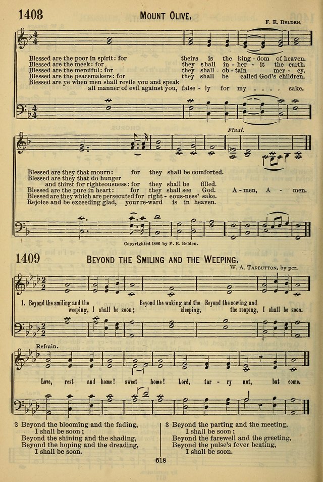 The Seventh-Day Adventist Hymn and Tune Book: for use in divine worship page 618