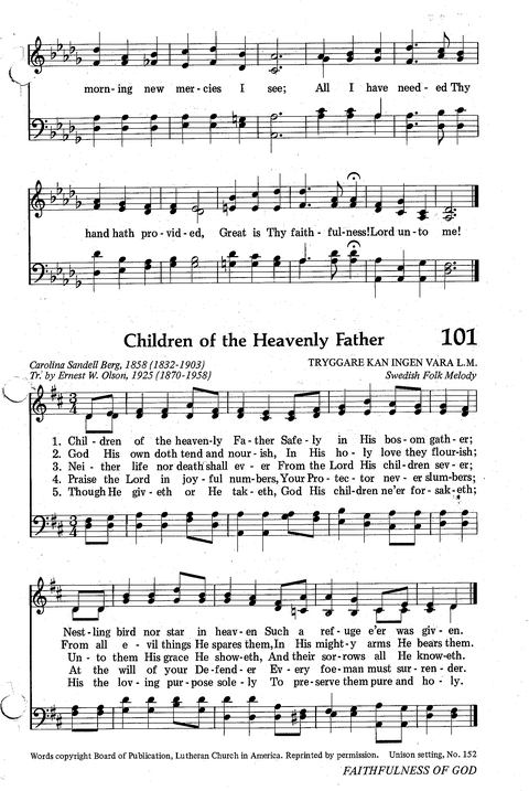Seventh-day Adventist Hymnal page 100