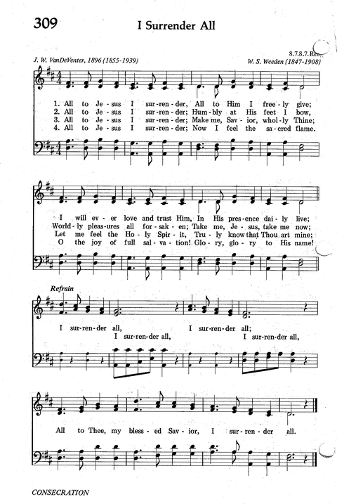Seventh-day Adventist Hymnal page 301