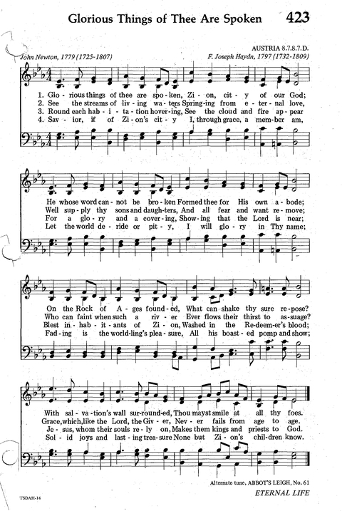 Seventh-day Adventist Hymnal page 408