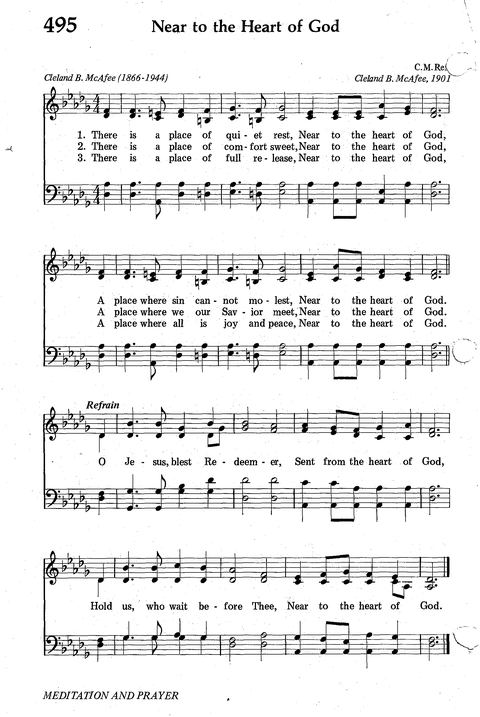 Seventh-day Adventist Hymnal page 483
