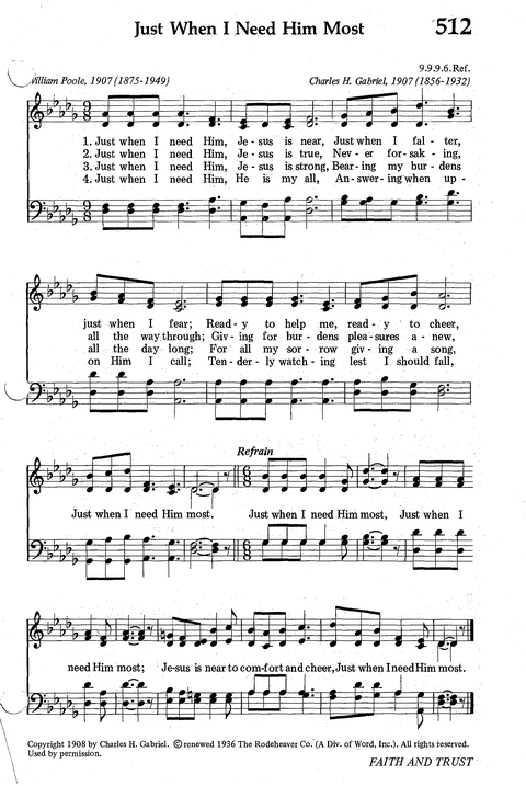 Seventh-day Adventist Hymnal page 500