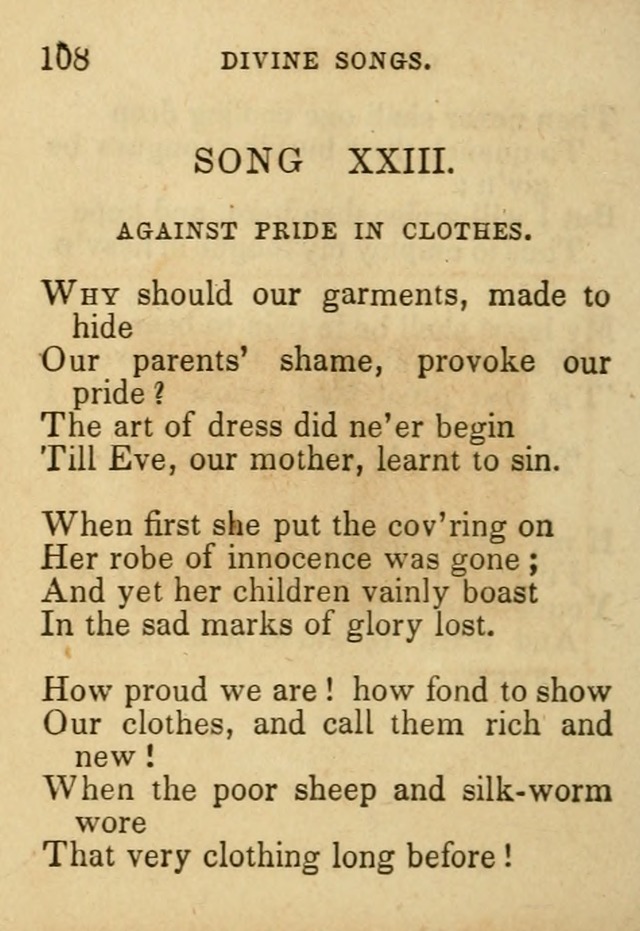 Songs, Divine and Moral page 106