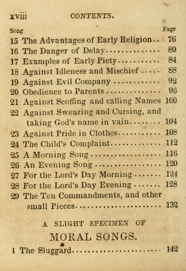 Songs, Divine and Moral page 18