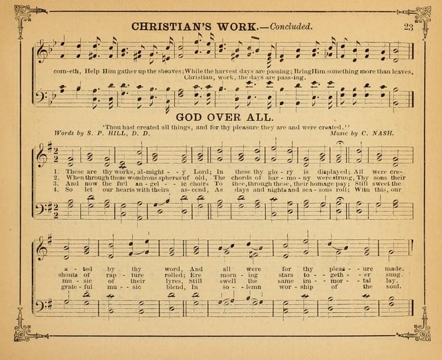 Songs of Delight, for the Sunday School page 22