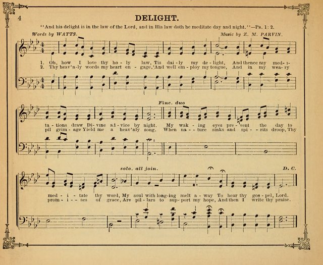 Songs of Delight, for the Sunday School page 3