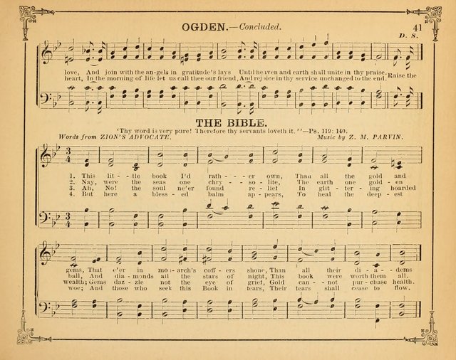 Songs of Delight, for the Sunday School page 40