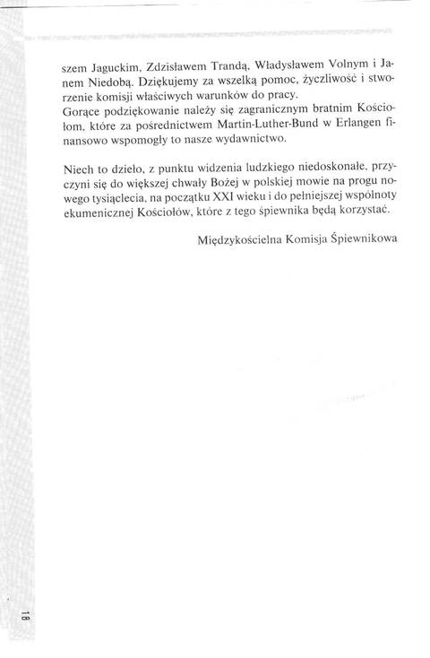 Śpiewnik Ewangelicki: Codzienna modlitwa, pieśń, medytacja, nabożeństwo page 12