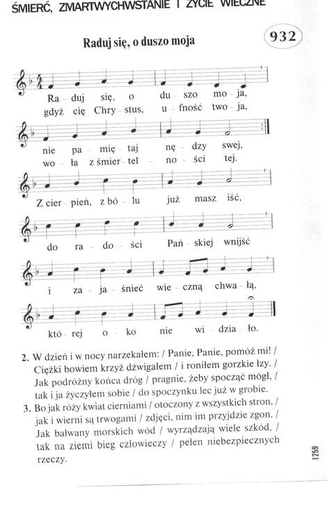 Śpiewnik Ewangelicki: Codzienna modlitwa, pieśń, medytacja, nabożeństwo page 1254
