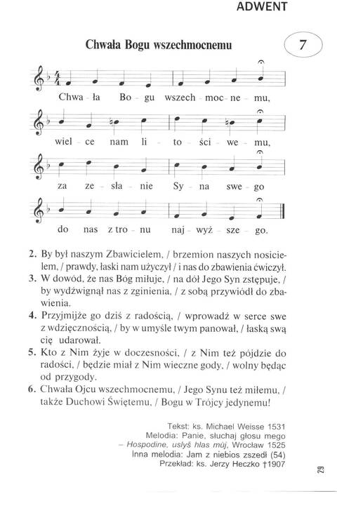 Śpiewnik Ewangelicki: Codzienna modlitwa, pieśń, medytacja, nabożeństwo page 23