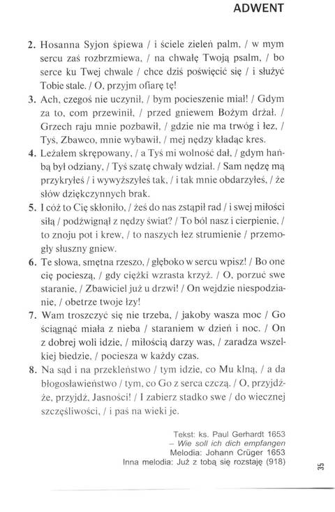 Śpiewnik Ewangelicki: Codzienna modlitwa, pieśń, medytacja, nabożeństwo page 29