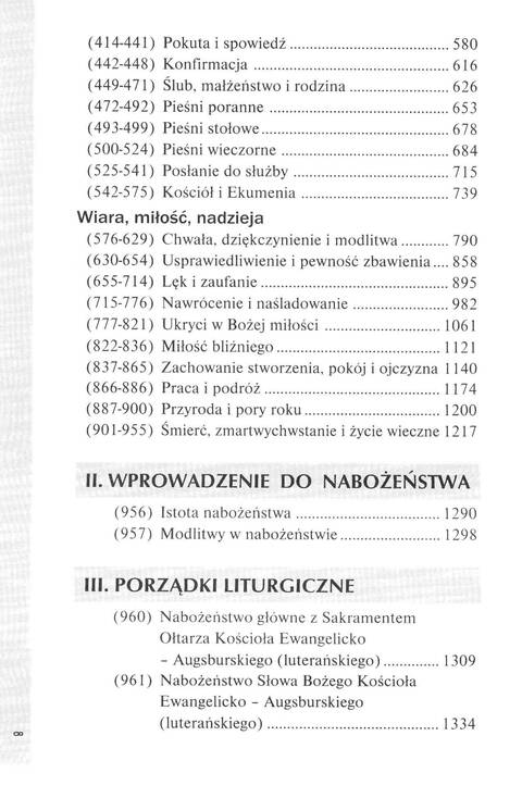 Śpiewnik Ewangelicki: Codzienna modlitwa, pieśń, medytacja, nabożeństwo page 4