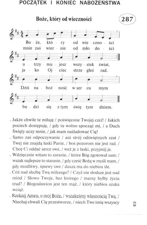 Śpiewnik Ewangelicki: Codzienna modlitwa, pieśń, medytacja, nabożeństwo page 406