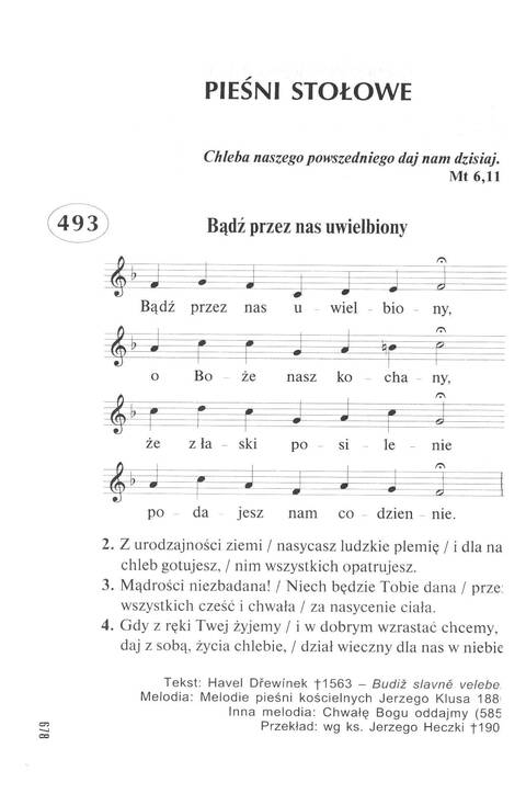 Śpiewnik Ewangelicki: Codzienna modlitwa, pieśń, medytacja, nabożeństwo page 671