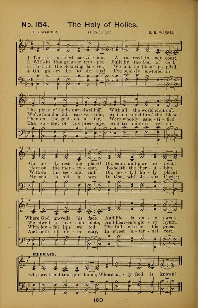 Songs of the Evening Light: for Sunday schools, missionary and revival meetings and gospel work in general page 160