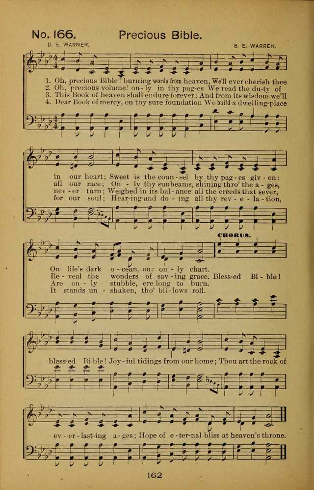 Songs of the Evening Light: for Sunday schools, missionary and revival meetings and gospel work in general page 162