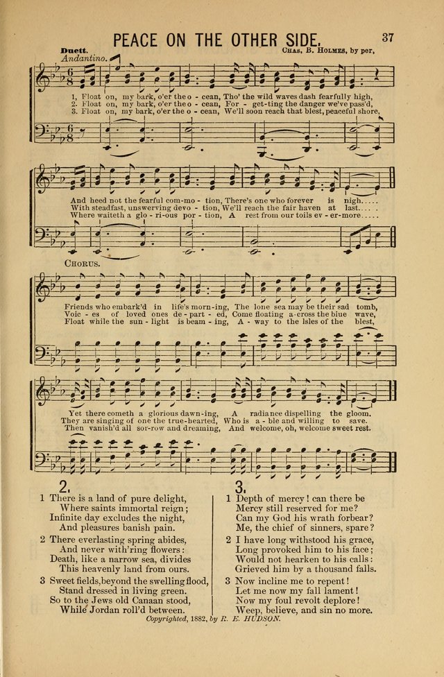 Salvation Echoes: for Sabbath School, Gospel, Prayer and Praise Meetings page 37