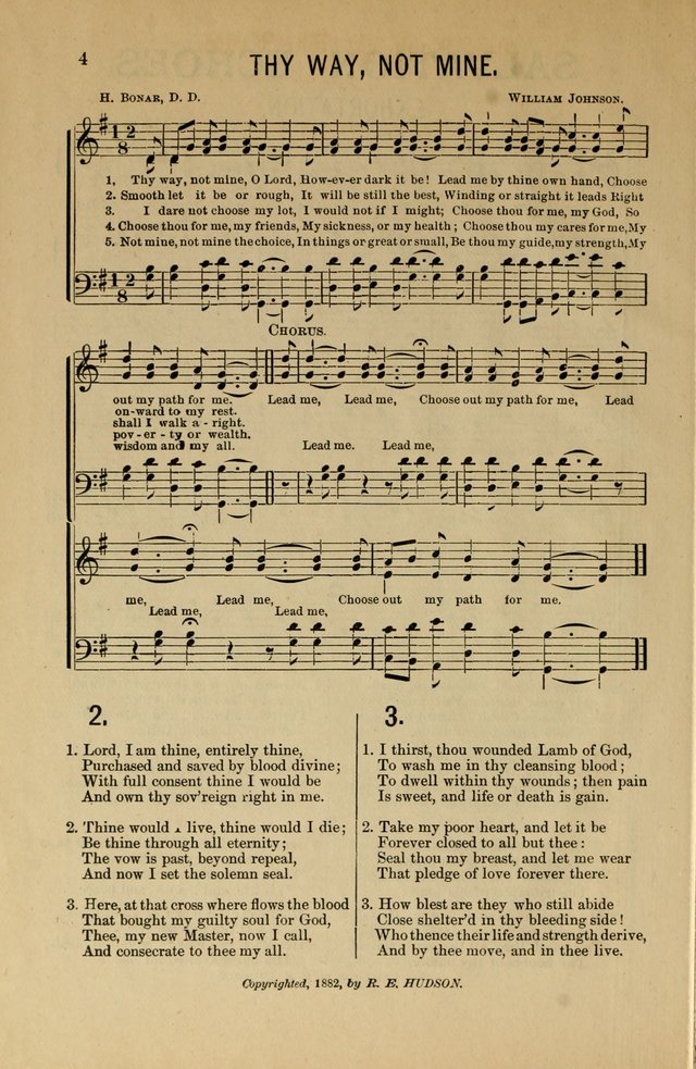 Salvation Echoes: for Sabbath School, Gospel, Prayer and Praise Meetings page 4