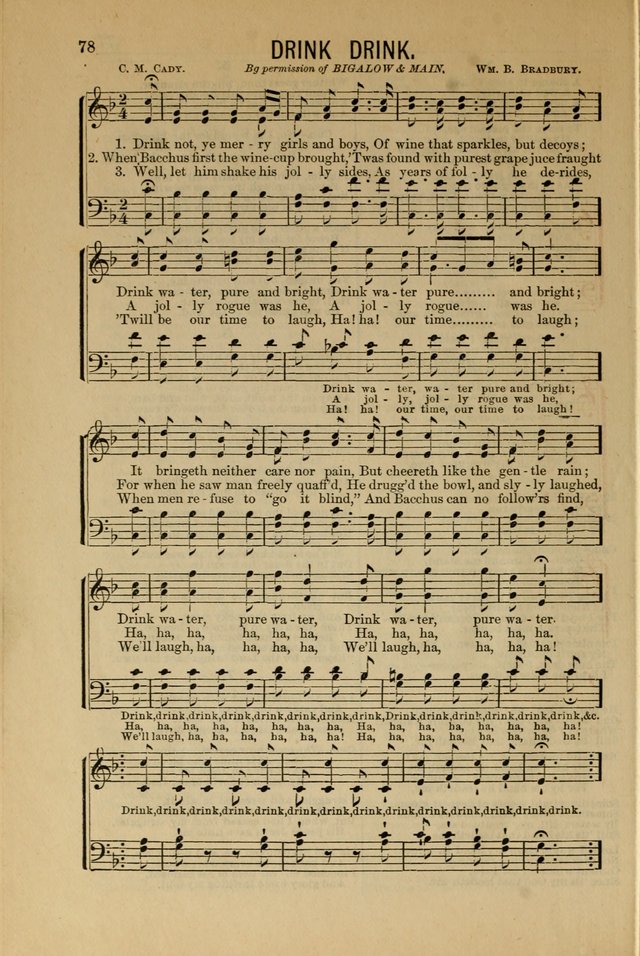 Salvation Echoes: for Sabbath School, Gospel, Prayer and Praise Meetings page 78