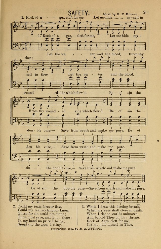 Salvation Echoes: for Sabbath School, Gospel, Prayer and Praise Meetings page 9