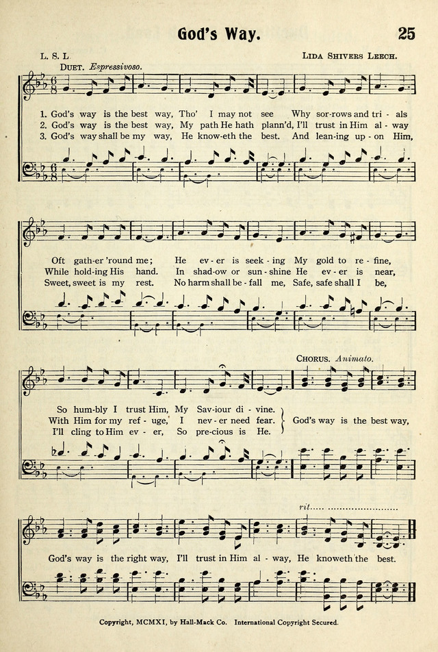 Songs of Faith and Triumph 1, 2 and 3 Combined: Tryout Edition page 25