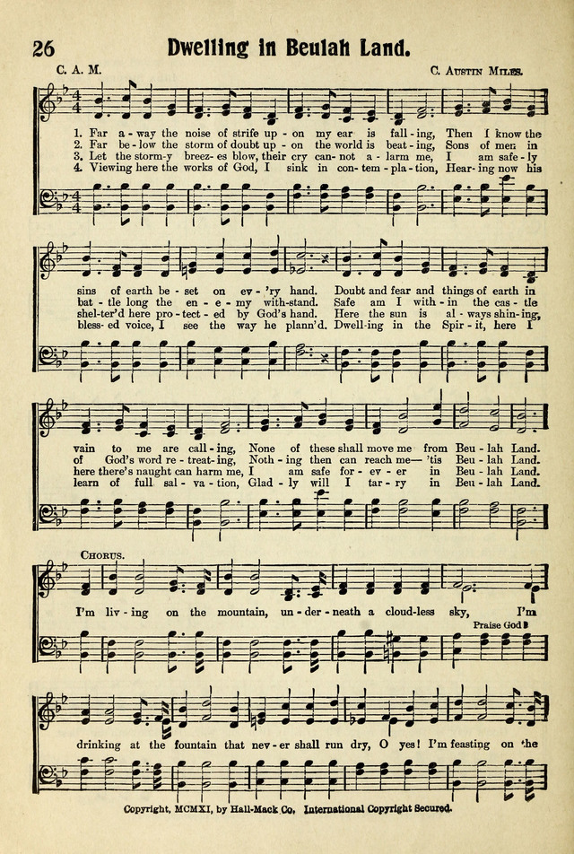 Songs of Faith and Triumph 1, 2 and 3 Combined: Tryout Edition page 26