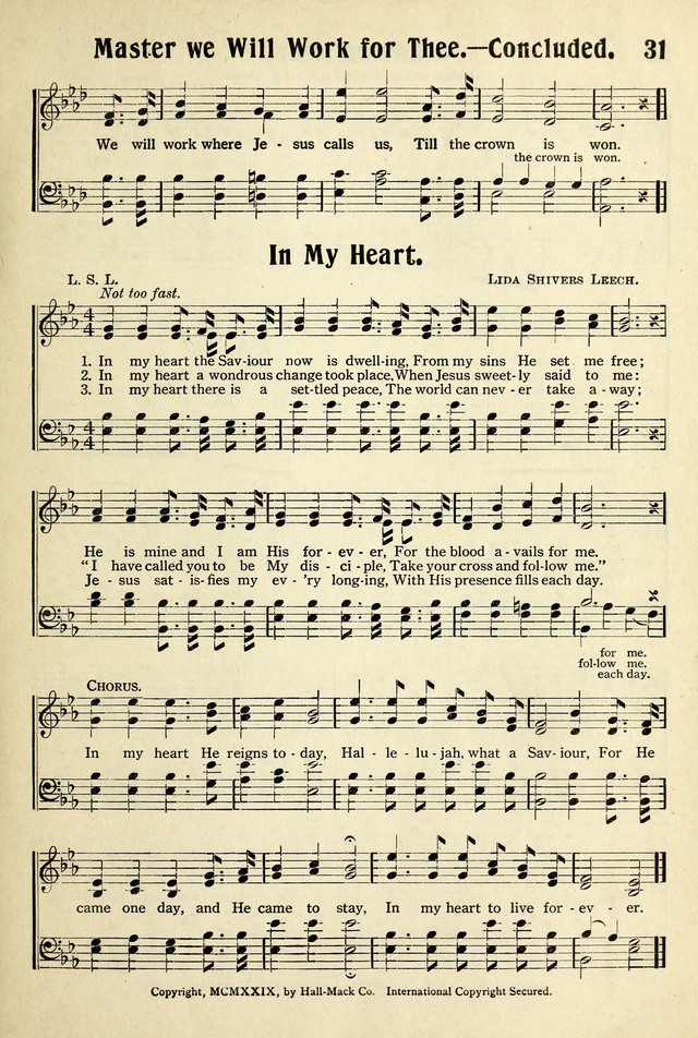 Songs of Faith and Triumph 1, 2 and 3 Combined: Tryout Edition page 31