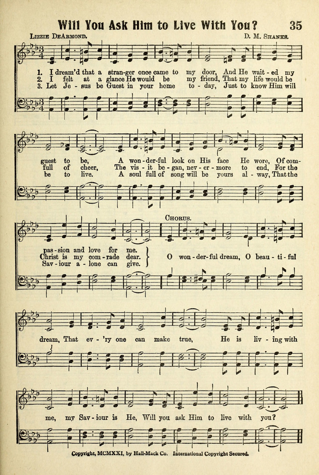 Songs of Faith and Triumph 1, 2 and 3 Combined: Tryout Edition page 35
