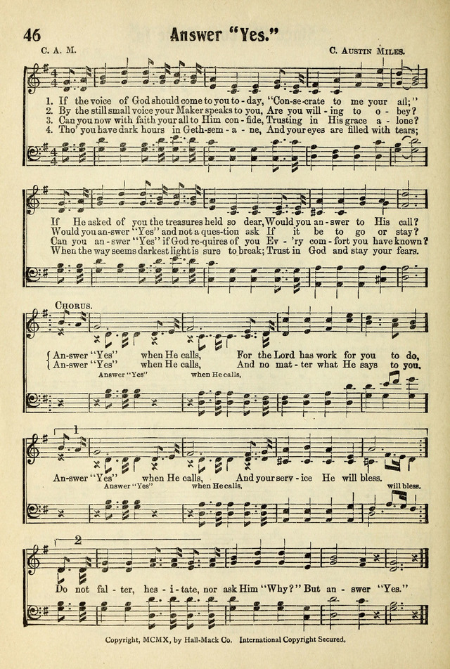 Songs of Faith and Triumph 1, 2 and 3 Combined: Tryout Edition page 46