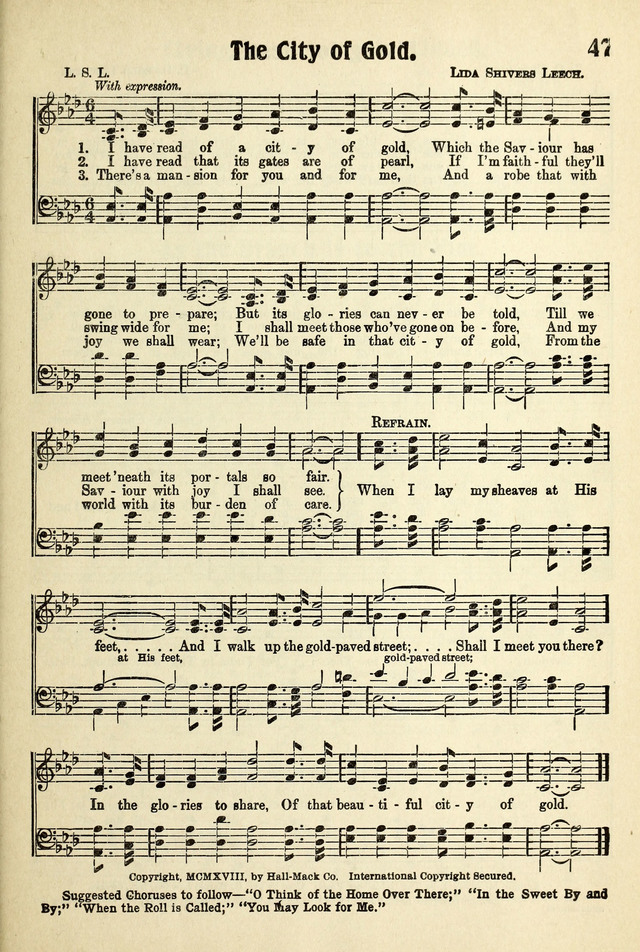 Songs of Faith and Triumph 1, 2 and 3 Combined: Tryout Edition page 47