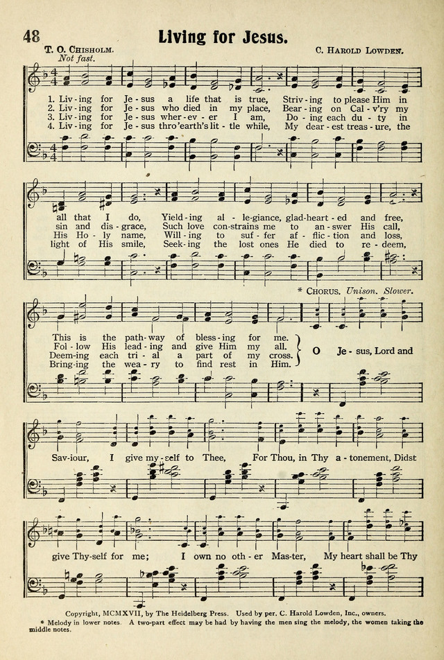Songs of Faith and Triumph 1, 2 and 3 Combined: Tryout Edition page 48