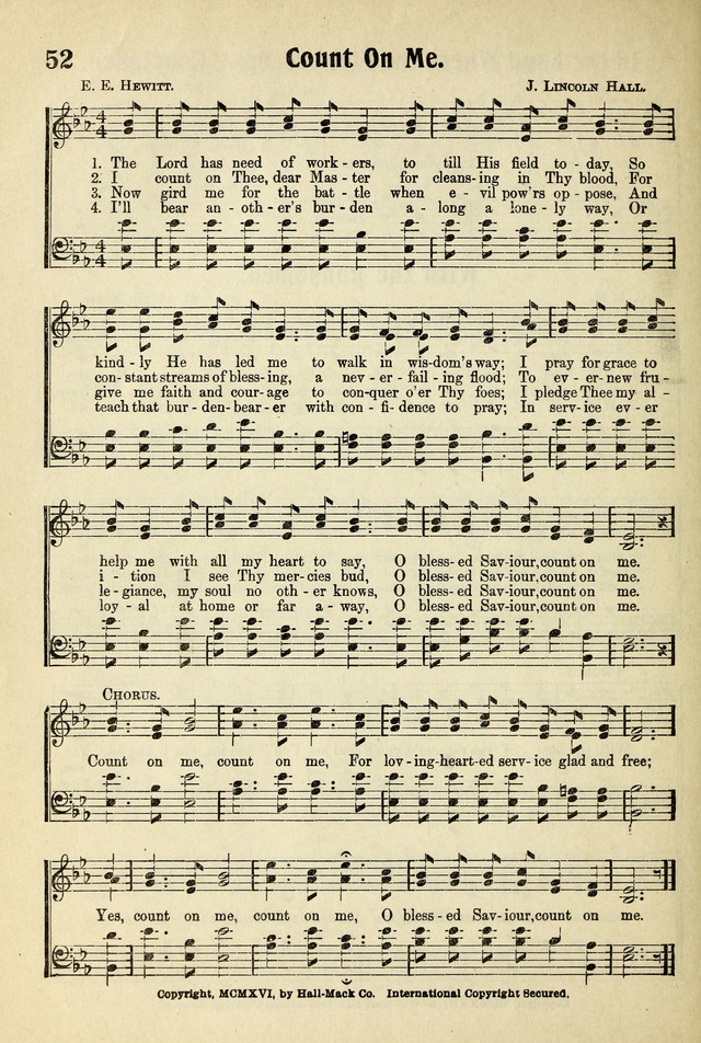 Songs of Faith and Triumph 1, 2 and 3 Combined: Tryout Edition page 52