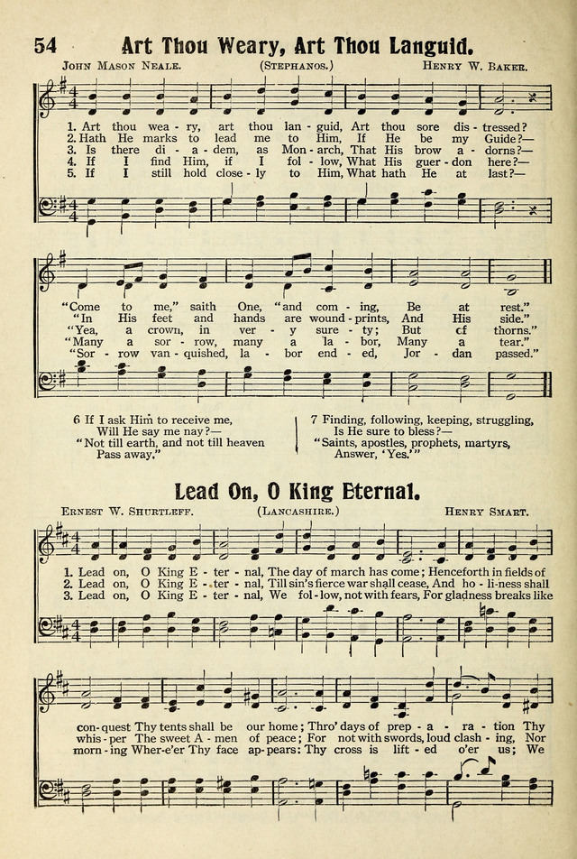 Songs of Faith and Triumph 1, 2 and 3 Combined: Tryout Edition page 54