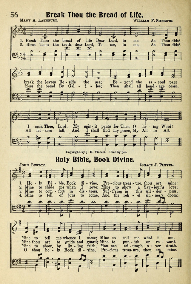 Songs of Faith and Triumph 1, 2 and 3 Combined: Tryout Edition page 56