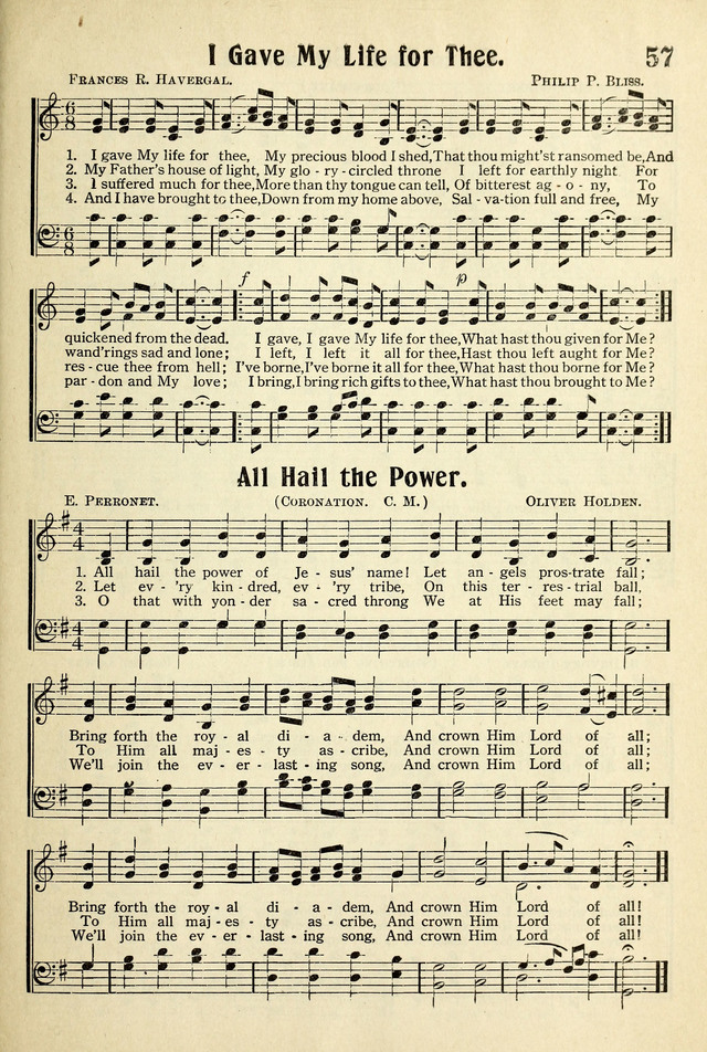 Songs of Faith and Triumph 1, 2 and 3 Combined: Tryout Edition page 57