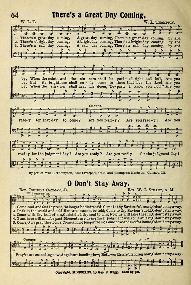 Songs of Faith and Triumph 1, 2 and 3 Combined: Tryout Edition page 64