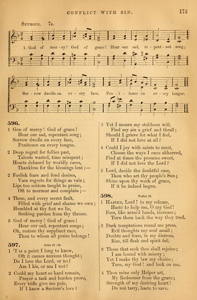 Songs for the Sanctuary: or hymns and tunes for Christian Worship page 174