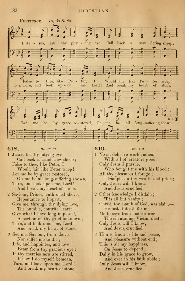 Songs for the Sanctuary: or hymns and tunes for Christian Worship page 183